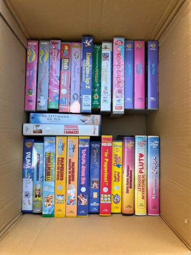 Videocassette vhs varie - videocassette,
