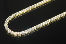 Collana catena oro - , tennis