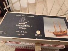 COREL SM20 BARCA Modello imbarcazione Nave AMPHION YACHT NON COMPLETO