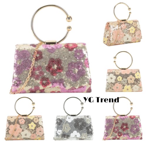 Pochette donna fiori