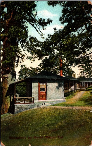 1912 bungalows mount wilson - bungalows, on