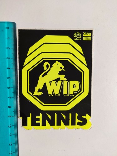 Adesivo wip tennis - adesivo,