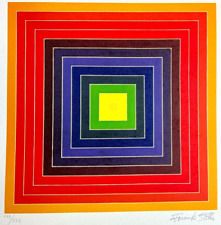 Frank Stella Litografia COA