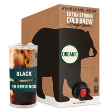 Straight Black Organic Cold