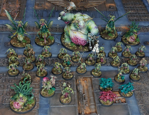 Warhammer nurgle demon army - demon,