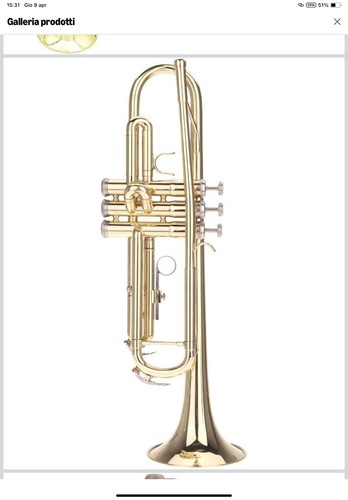 Tromba sib flat ottone - tromba,