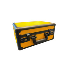 Valigetta per Carte Gradate PSA/BGS/GRAAD a 3 spazi Gialla