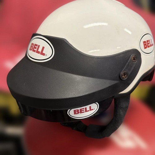 Bell white jet helmet - white, xl