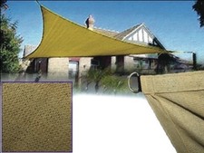 Vela Ombreggiante  Triangolare 3 x 3x3 m AMALFI giardino ombra esterno con ganci