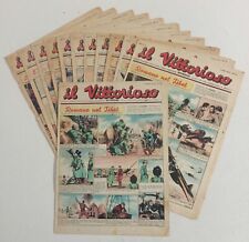 VITTORIOSO giornale 12 pezzi Ed. Ave 1943  !!!!!!!