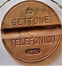 X GETTONE TELEFONICO RARO 7610  gettoni telefonici da collezione in ottimo stato