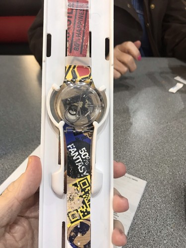 Swatch black friday edizione - black,