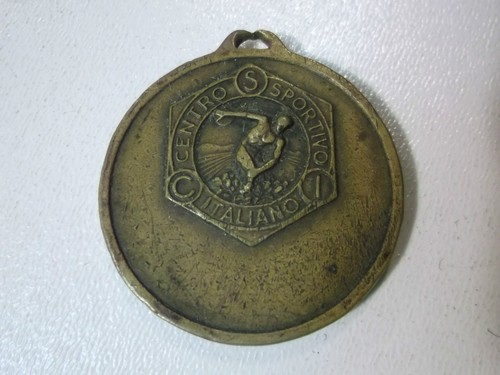 Medaglietta centro sportivo - centro,