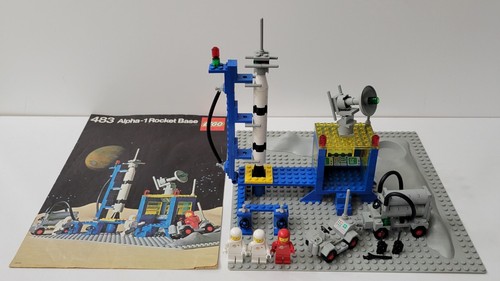 Lego space 483 alpha - 483, rocket