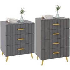 HOMCOM Mobile Cassettiera in