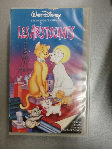 Vhs les aristochats - les,