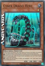 CYBER DRAGO HERZ • (Cyber Dragon Herz) • Super R • SDCS IT009 • Unl • Yugioh!