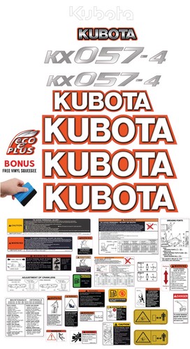 Adatto per kubota kx057 kit - per,