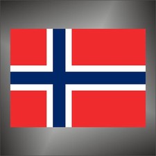 adesivo bandiera Norvegia flag