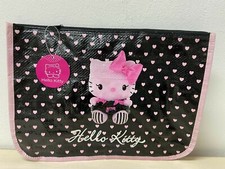 Busta porta trucchi Nera Hello Kitty Dim: 40x35cm