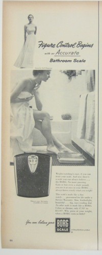 Borg bathroom scale - scale, weight