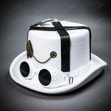 Cappello Steampunk con catena
