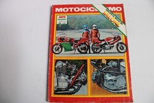 L68-MOTOCICLISMO-DICEMBRE 1979-SALONE DI MILANO-CASCO RUOTA GOMMA ROSSO GARA
