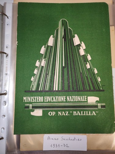 Pagella scolastica anno - scolastica, p.n.f.