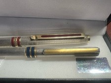 🔴 Penne sfera ARGENTO 925 MASSICCIO  Aurora e Delta parti ricambio riparazione