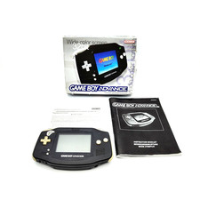 Nintendo Game Boy Advance Nero con Scatola e Manuale - IN GARANZIA
