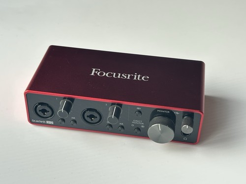 Focusrite scarlett 2i2 - scarlett, 3rd