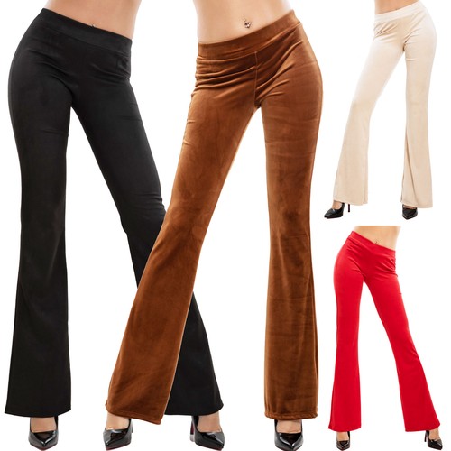 Pantaloni donna campana