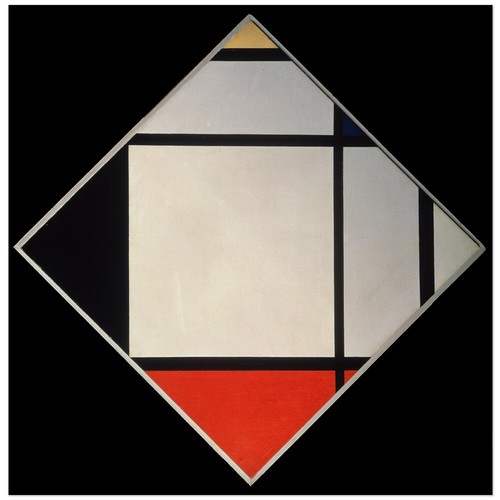 Piet mondrian rombo ii - mondrian,,