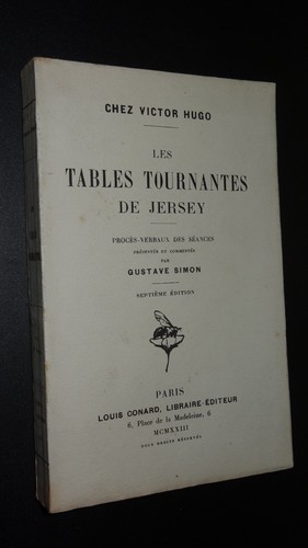 Chez victor hugo - hugo, tables