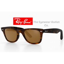 Espositore negozio Rayban Wayfarer lente marrone tartaruga RB2140 standard 50 mm grande 54