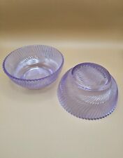 2 coppette da gelato - dessert - ciotole - vetro - dolce