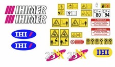 ihimer IHI 25 NX decalcomanie