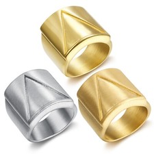 Anello Uomo Vintage Triangolo