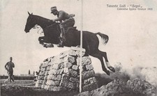 6324) EQUITAZIONE, FIRENZE, CONCORSO IPPICO 1923, IL TENENTE LODI.