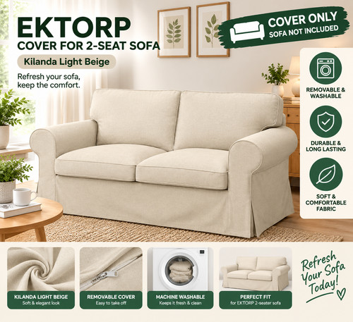 New ikea ektorp cover - new,