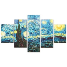 Lupia Quadro moderno 5 pz tela