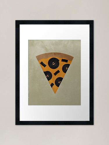 Pizza alla liquirizia - ,