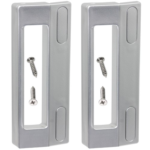 Maniglie porta grigio argento