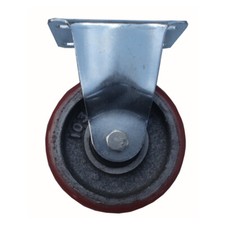 RUOTA IN GHISA CON BASE FISSA