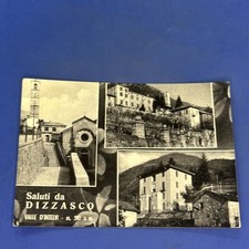 SALUTI DA DIZZASCO Bianco e nero Cartolina