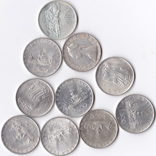 Italia monete 500 - 10,