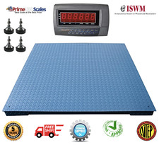 DigiWeigh NTEP Approvazione 10.000 libbre x 2 libbre Scala da pavimento (DWP-10000F) 