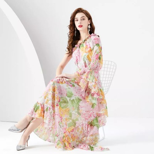 Vestito abito lungo elegante - vestito,