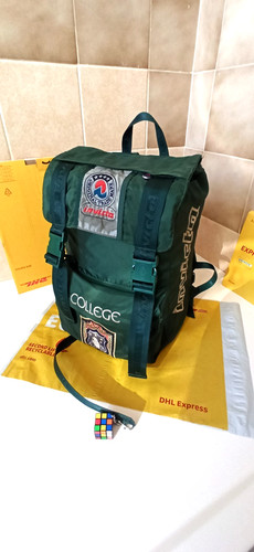 Invicta backpack college green - invicta,