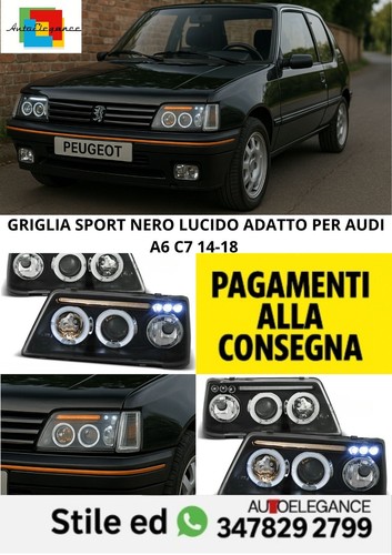 Fari anteriori angel eyes - fari,